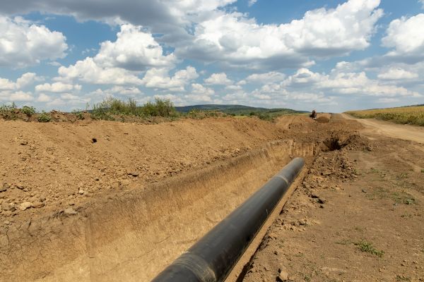 Cost of Gas Line Trenching in Powell