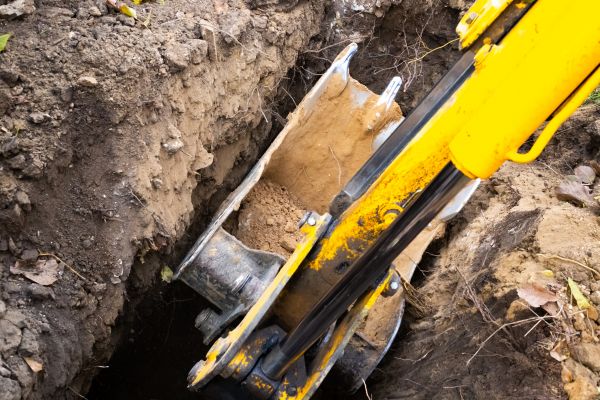 Cost of Downspout Trenching in Powell