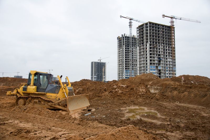 Bulldozer Land Excavation